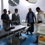 وكيل محافظة شبوة وعدد من مدراء العموم يزورون المستشفى التخصصي الخيري عزان شبوة