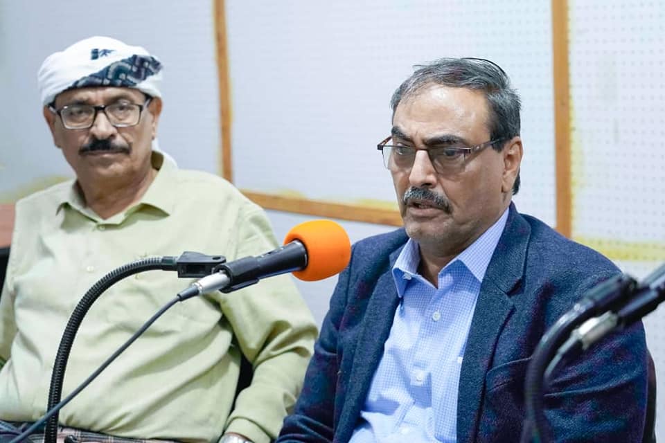 أمين عام المجلس المحلي بمحافظة شبوة يدشن بث إذاعة شبوة عبر الإنترنت